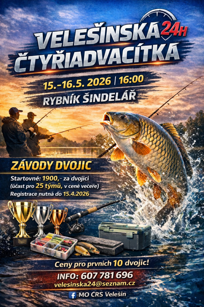 Velešínská čtyřiadvacítka 15. – 16.5.2026 / obsazeno!