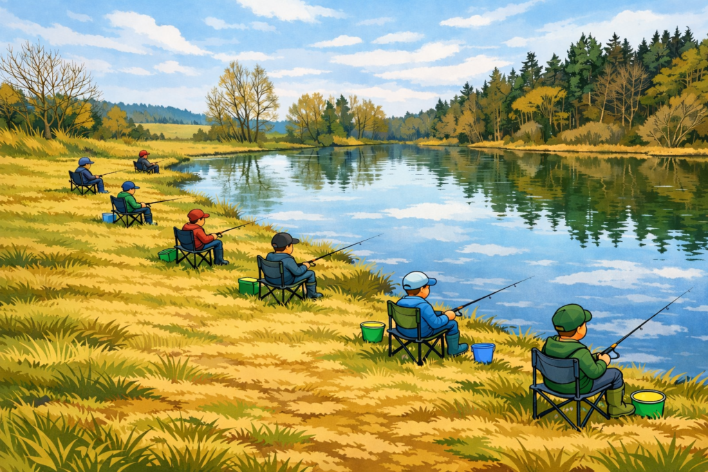 Rybářské závody dětí – 23.5.2026